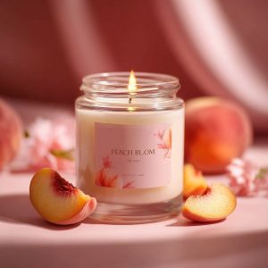 Peach Candle: Nến hương đào